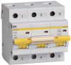 IEK KARAT Автоматический выключатель ВА47-100 3Р 25А 10кА х-ка D