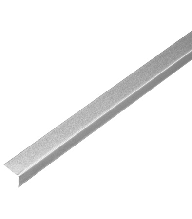 Профиль угловой универсальный PL 19х24х3000 мм серебристый металлик