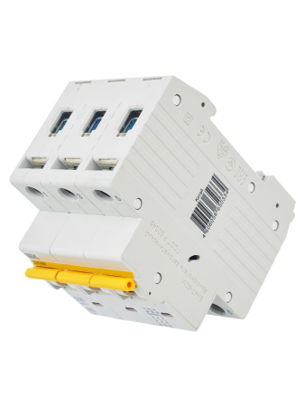 IEK KARAT Выключатель автоматический ВА47-60M 3Р 50А 6кА С