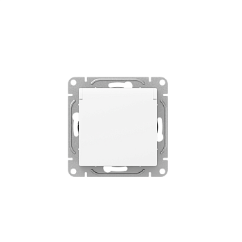 Розетка СП Эпика 16А IP44 с заземл. защ. шторки с крышкой механизм бел. EKF UP1-SOW-111-44