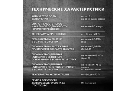 Штукатурно-клеевая смесь для теплоизоляции Церезит Thermo Universal 25 кг "ЗИМА"(48), 2586343