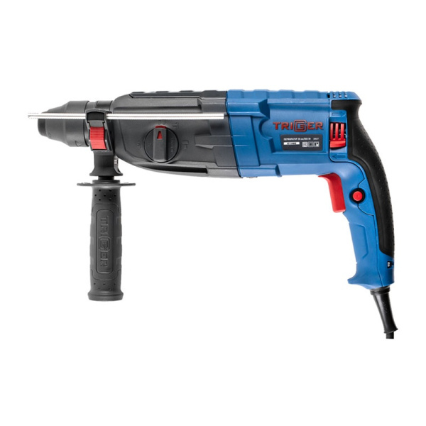 Перфоратор сетевой Trigger 20027, SDS-plus 28 мм 800Вт 3 режима 3,2Дж, L кабеля=4м,кейс