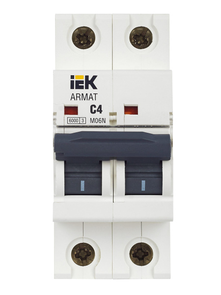 IEK ARMAT Автоматический выключатель M06N 2P C 4А