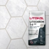 Затирка цементная Litokol Litochrom 1-6 EVO LE.210 карамель 2 кг с противогрибковыми свойствами