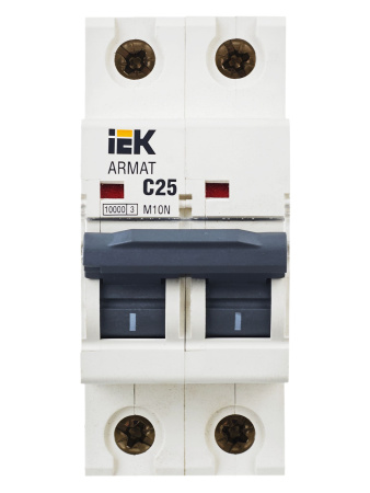 IEK ARMAT Автоматический выключатель M10N 2P C 25А