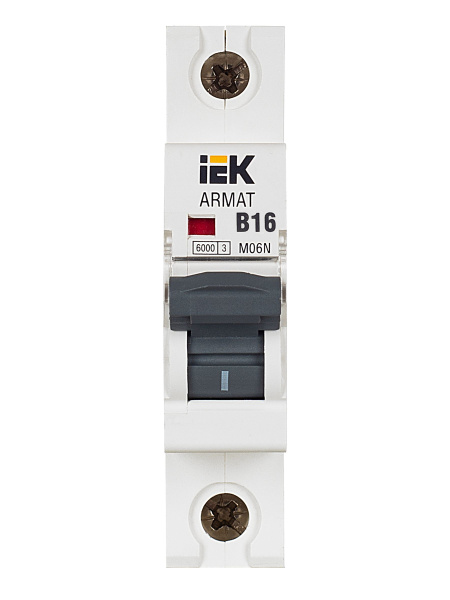 IEK ARMAT Автоматический выключатель M06N 1P B 16А