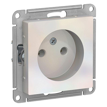 Systeme Electric AtlasDesign Жемчуг Розетка б/з, 16А, механизм