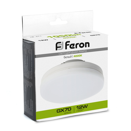 Лампа светодиодная Feron LB-471 GX70 12W 175-265V 4000K