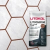 Затирка цементная Litokol Litochrom 1-6 EVO LE.305 красный кирпич 2 кг с противогрибковыми свойствами