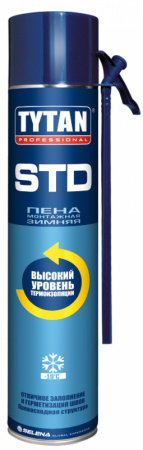 Пена монтажная TYTAN Professional STD зимняя (750мл)