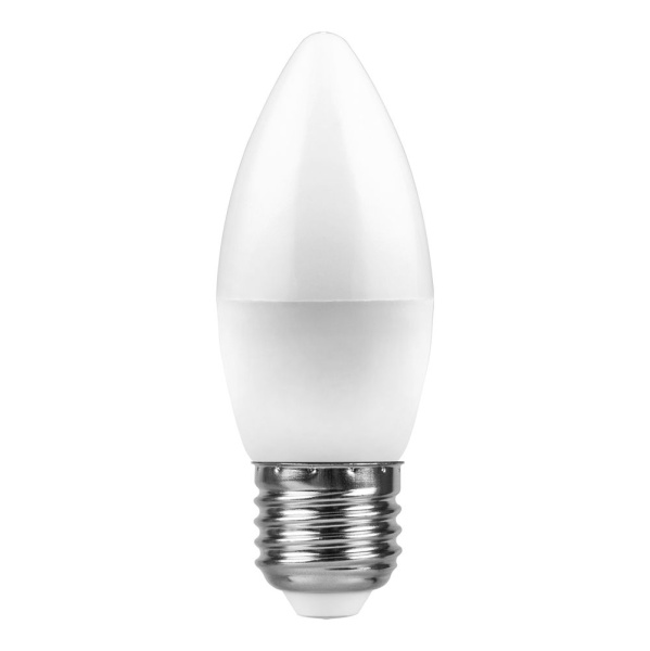 Лампа светодиодная Feron LB-97 Свеча E27 7W 175-265V 4000K