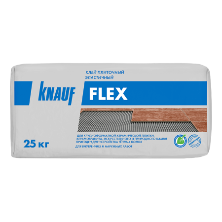 Клей для плитки Knauf Флекс 25 кг (класс C2S1) (48)