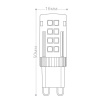 Лампа светодиодная Feron LB-432 G9 5W 175-265V 2700K