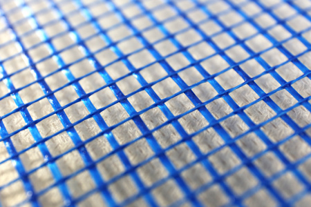 Сетка стеклотканевая X-Glass фасадная 5x5 мм синяя 160 г/м2 1х50 м (051-160)
