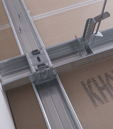 Соединитель двухуровневый Knauf для ПП-профилей 60х27 мм 0.9 мм (100)