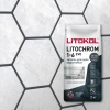 Затирка цементная Litokol Litochrom 1-6 EVO LE.140 мокрый асфальт 2 кг с противогрибковыми свойствам
