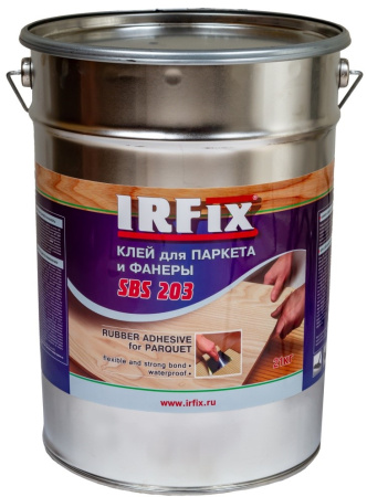 Клей для паркета и фанеры IRFix SBS 203 21 кг 40002