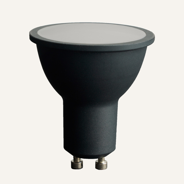 Лампа светодиодная Feron.PRO LB-1608 GU10 8W 175-265V 2700K в черном корпусе