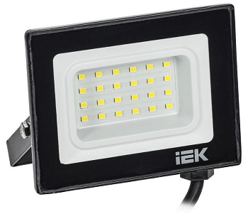 IEK Черный Прожектор LED СДО 06-20 IP65 6500 K