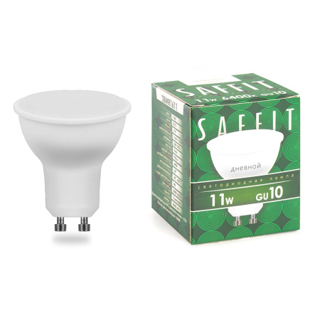Лампа светодиодная SAFFIT SBMR1611 MR16 GU10 11W 6400K