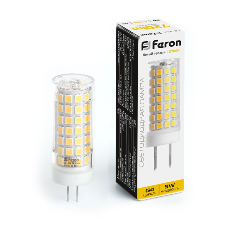 Лампа светодиодная Feron LB-434 G4 9W 2700K