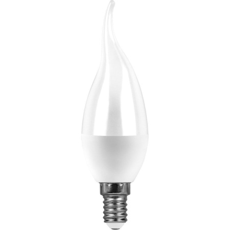 Лампа светодиодная SAFFIT SBC3709 Свеча на ветру E14 9W 6400K