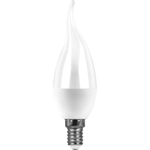 Лампа светодиодная SAFFIT SBC3709 Свеча на ветру E14 9W 230V 6400K 55173