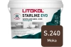 Затирка эпоксидная Litokol Starlike EVO S.240 коричневый 1 кг L0499220002