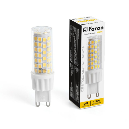 Лампа светодиодная Feron LB-436 G9 13W 2700K